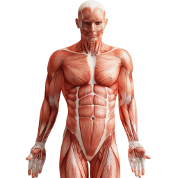 sistema muscular masculino