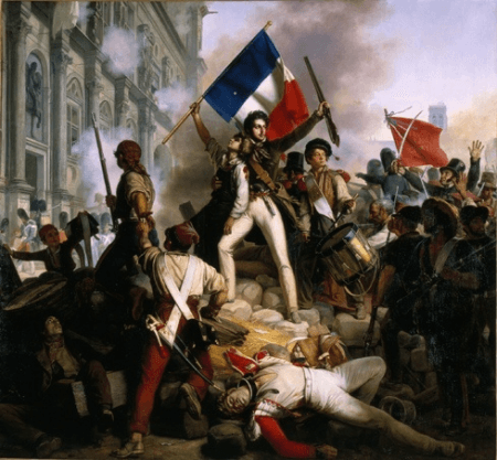 Cuadro de la Revolución Francesa