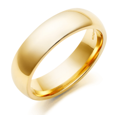 anillo de oro amarillo