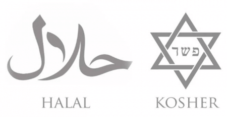 Logotipos halal y kosher