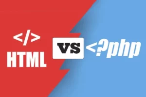 Diferencia entre PHP y HTML