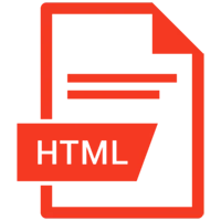 icono de archivo html