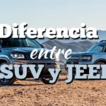 diferencia entre suv y jeep