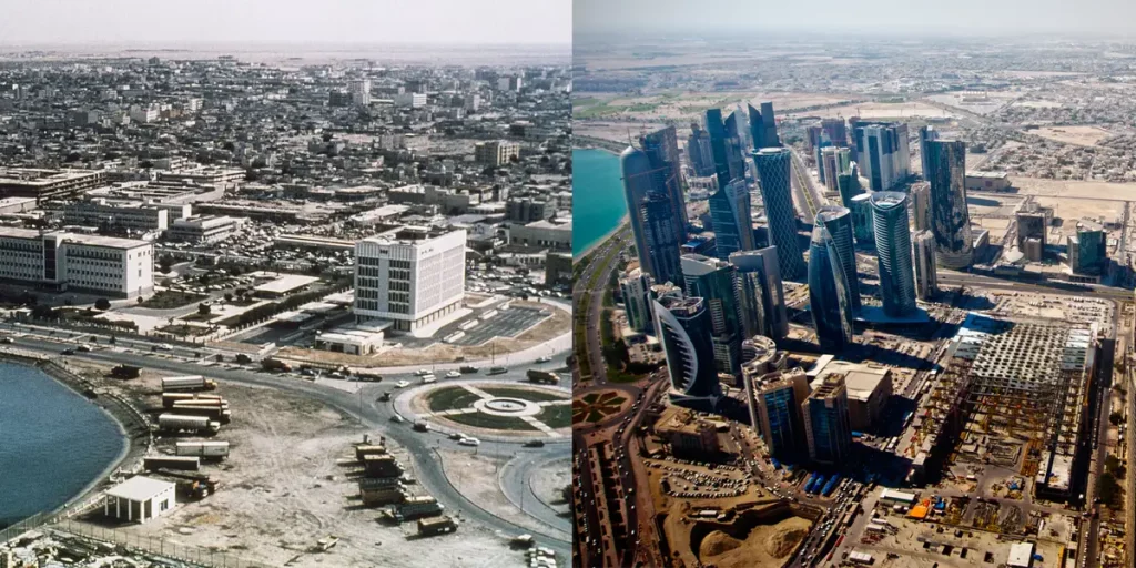 Doha, antes y después