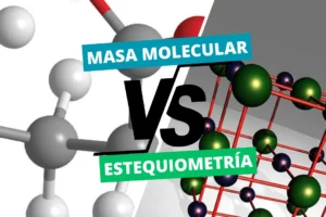 Diferencia entre Masa Molecular y Estequiometría