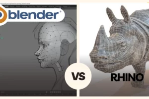 Diferencia entre Blender y Rhino