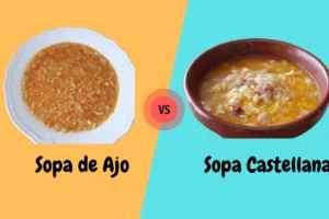 Diferencia entre Sopa de Ajo y Sopa Castellana